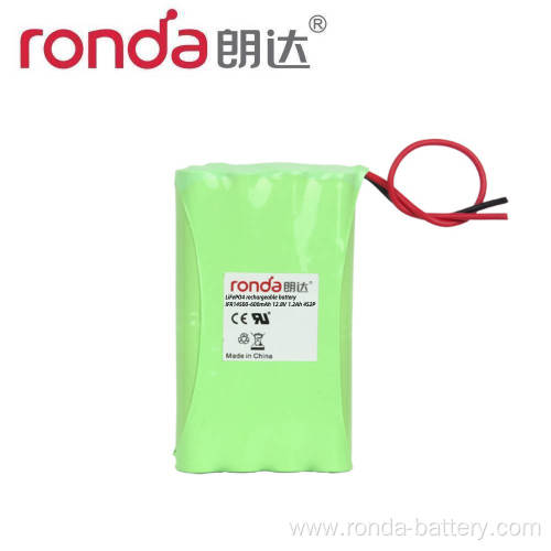 Emergency Light IFR14500 12.8V 1.2Ah LiFePO4 Battery